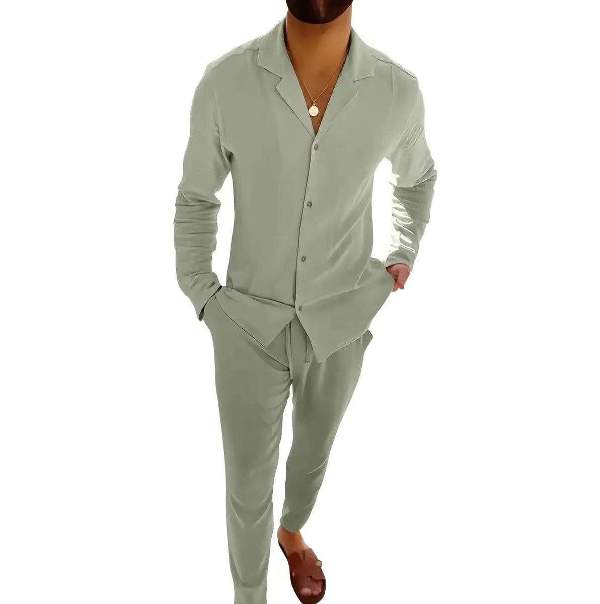 Sunset Stroll Linen Set